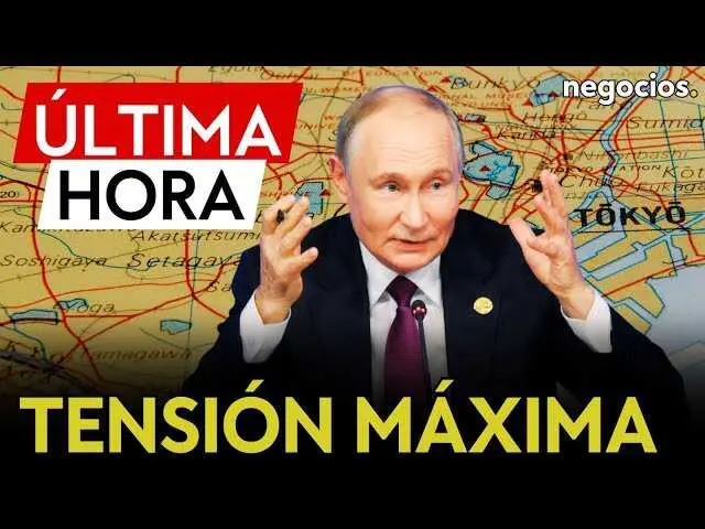 Captura del vídeo en YouTube de Negocios TV que informa sobre el veto ruso a ciudadanos japoneses tras las sanciones.<br>                        <br>                        <br>                        <br>                      