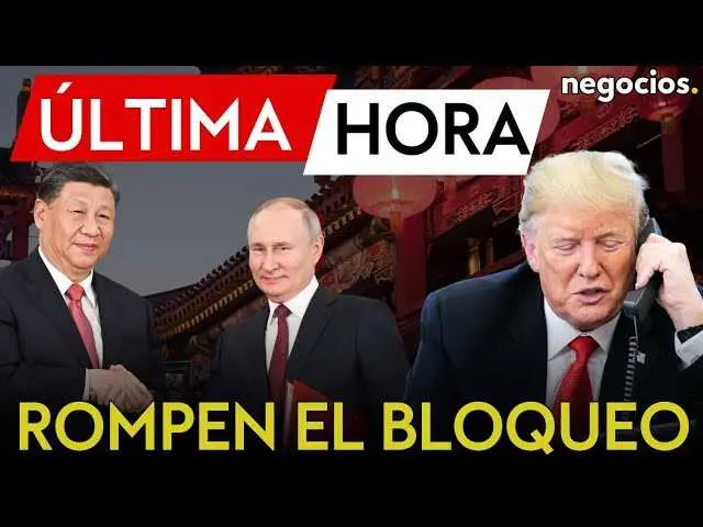 Imagen oficial del vídeo de Negocios TV donde se anuncia la emisión de bonos rusos denominados en yuanes chinos.<br>                        <br>                        <br>                        <br>                      