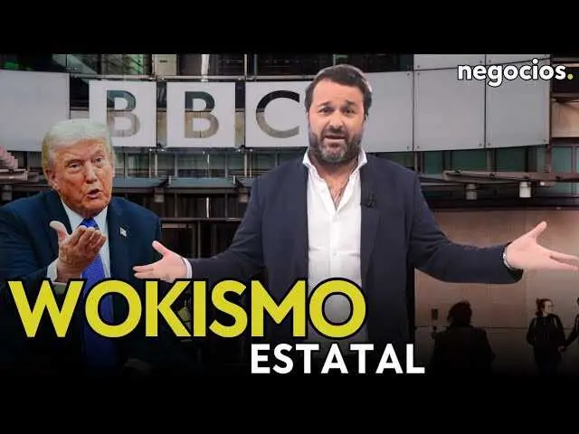 Captura del vídeo de Negocios TV donde se analiza la polémica demanda de Donald Trump contra la BBC por manipulación de su discurso.<br>                        <br>                        <br>                        <br>                      