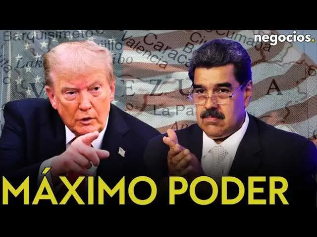 El portaaviones USS Gerald R. Ford navegando en el Atlántico, símbolo del poderío militar estadounidense en el hemisferio occidental.<br>                        <br>                        <br>                        <br>                      