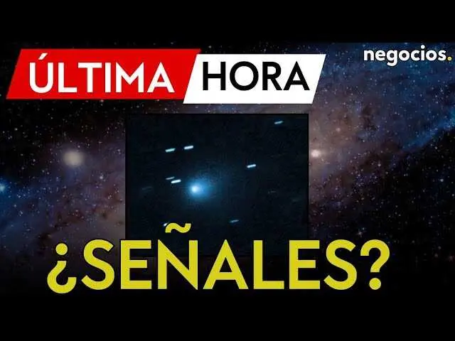 Imagen en baja definición del cometa 3I/ATLAS con tonos que sugieren su pulso luminoso, captada para ilustrar el fenómeno observado.<br>                        <br>                        <br>                        <br>                      