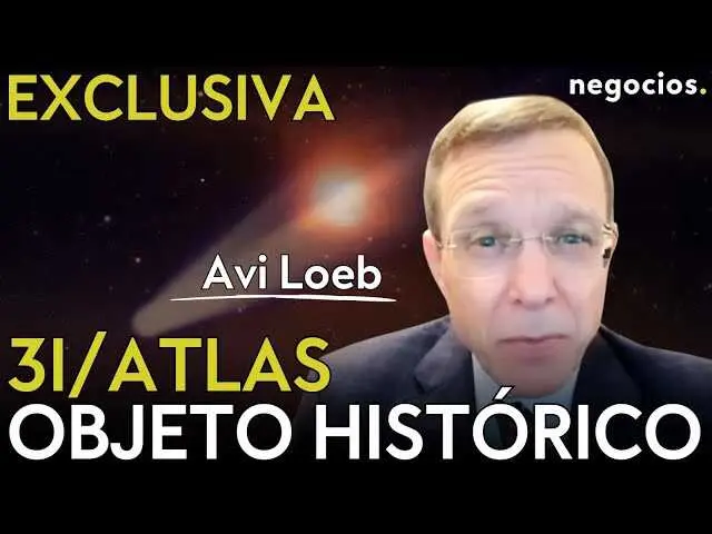 Imagen ilustrativa del objeto interestelar 3I Atlas capturado desde un observatorio en Hawái, fuente: Negocios TV<br>                        <br>                        <br>                        <br>                      