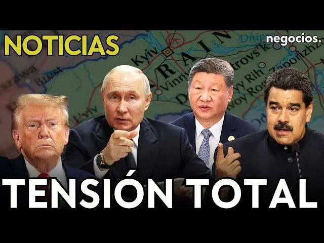 Mapa ilustrativo que destaca las regiones afectadas por las recientes maniobras militares de EEUU, Rusia y China.<br>                        <br>                        <br>                        <br>                      