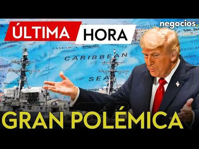 Captura de imagen del vídeo de Negocios TV que reporta sobre los recientes ataques estadounidenses en el Caribe contra barcos de narcotráfico.<br>                        <br>                        <br>                        <br>                      