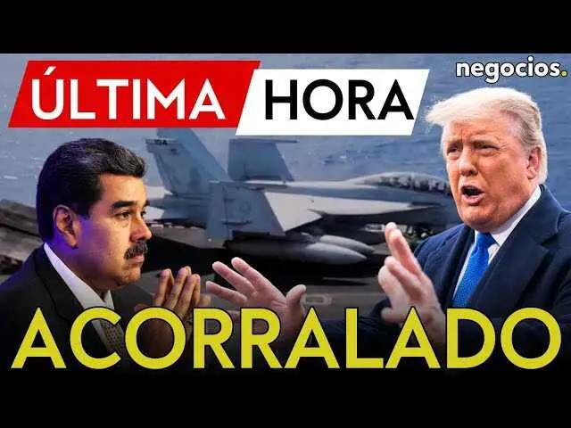 Imagen del USS Gerald R. Ford junto a aeronaves y destructores durante maniobras cerca de Venezuela.<br>                        <br>                        <br>                        <br>                      