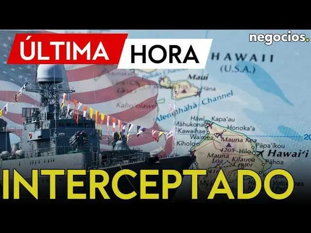 Imagen del buque ruso Kareliya tomada durante operaciones de vigilancia cerca de Hawái, Estados Unidos.<br>                        <br>                        <br>                        <br>                      