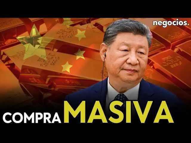 Gráfico ilustrativo del incremento histórico en el precio del oro tras las compras masivas del Banco Central chino.<br>                        <br>                        <br>                        <br>                      