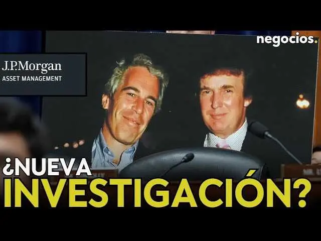 Imagen del vídeo donde Donald Trump hace declaraciones sobre la investigación relacionada con Jeffrey Epstein y JPMorgan.<br>                        <br>                        <br>                        <br>                      