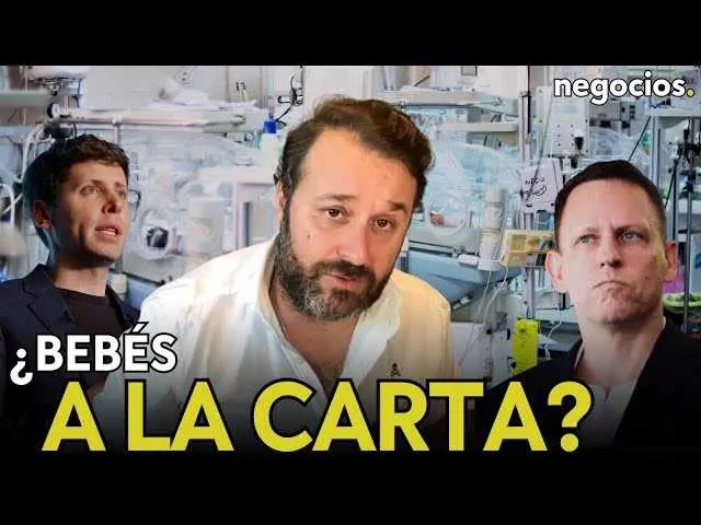 Fotograma del vídeo que muestra el logotipo de Negocios TV con gráficos alusivos a la edición genética y Silicon Valley.<br>                        <br>                        <br>                        <br>                      