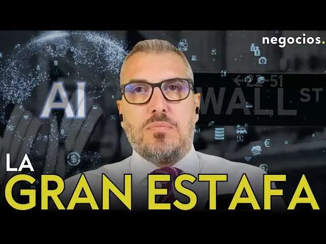 Thumbnail del vídeo donde Lorenzo Ramírez explica la estafa de la IA, aspectos de Wall Street y la crisis en Ucrania.<br>                        <br>                        <br>                        <br>                      