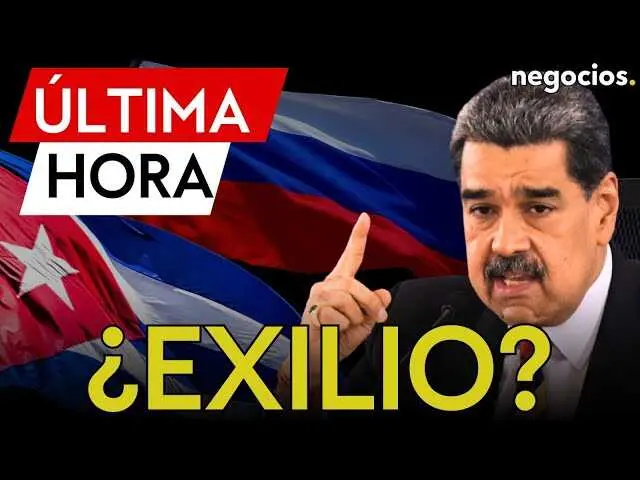 Fotografía de Nicolás Maduro en un acto oficial, imagen ilustrativa del artículo sobre posibles escenarios de exilio.<br>                        <br>                        <br>                        <br>                      