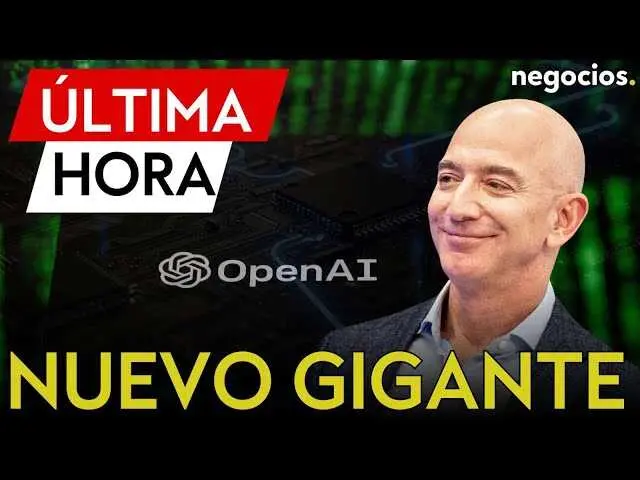 Jeff Bezos en un evento tecnológico, símbolo del nuevo impulso en inteligencia artificial con Project Prometeus<br>                        <br>                        <br>                        <br>                      