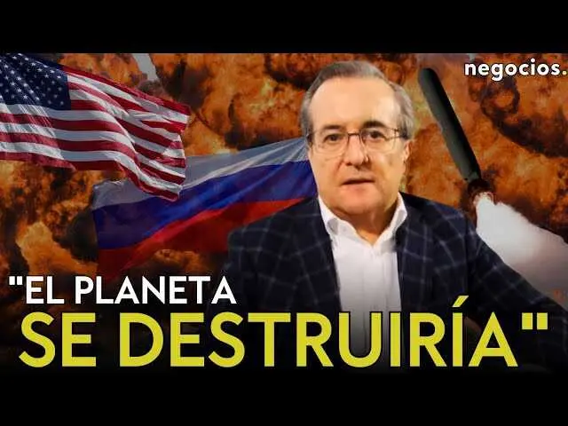 Imagen miniatura del video con gráfico alusivo a la tensión geopolítica entre EEUU y Rusia.<br>                        <br>                        <br>                        <br>                      