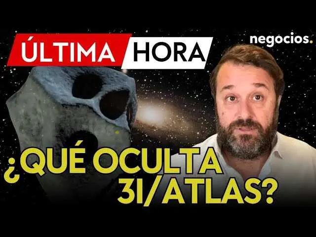 Imagen en baja resolución del objeto interestelar 3I/ATLAS captada por telescopios especializados.<br>                        <br>                        <br>                        <br>                      