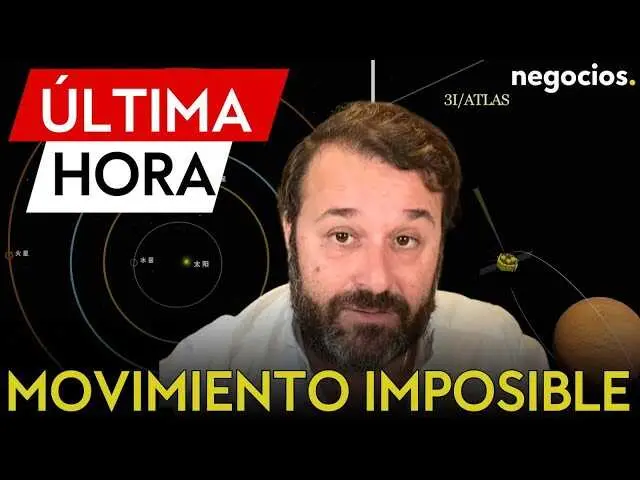 Imagen del objeto interestelar 3I/ATLAS captado en las recientes observaciones astronómicas.<br>                        <br>                        <br>                        <br>                      