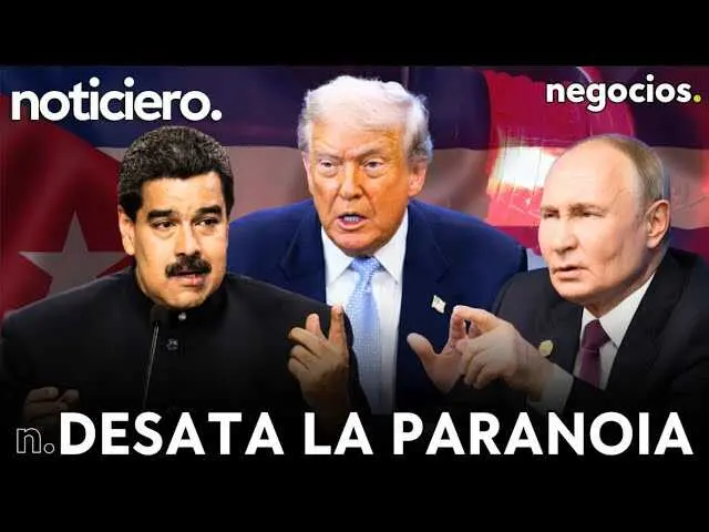 Imagen en miniatura del vídeo de Negocios TV donde se muestra un mapa con zonas de tensión geopolítica en Venezuela, Cuba y Europa del Este.<br>                        <br>                        <br>                        <br>                      