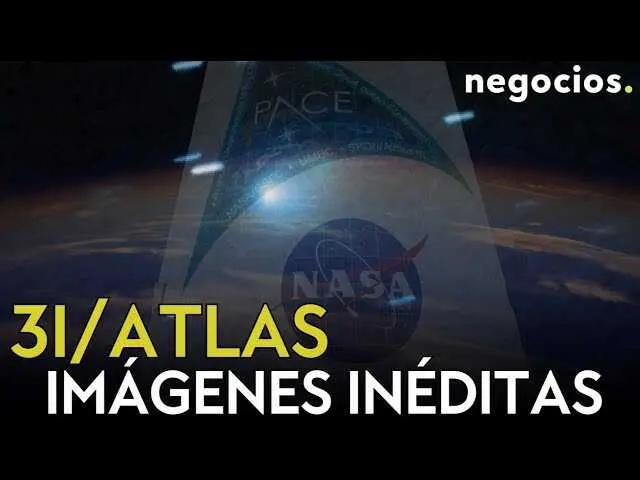 Imagen captada por telescopio que muestra el cometa 3I/Atlas en su paso cercano al Sol, destacando su característica forma esférica y la expulsión de gases.<br>                        <br>                        <br>                        <br>                      
