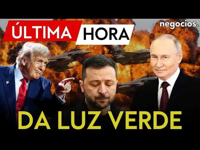 Imagen del vídeo de Negocios TV sobre el plan de paz secreto aprobado por Donald Trump con Rusia<br>                        <br>                        <br>                        <br>                      