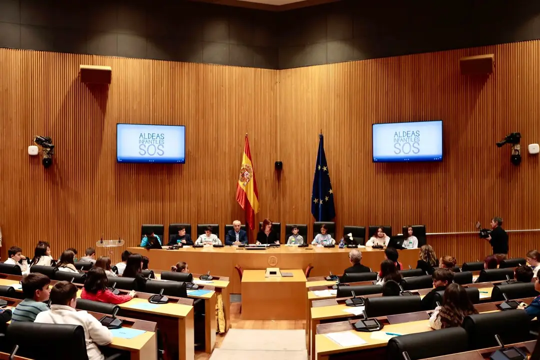 Niños y niñas defienden en el Congreso de los Diputados  su derecho a un entorno digital seguro y protector