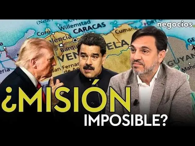 Miniatura del vídeo en YouTube mostrando a Nicolás Maduro y soldados venezolanos ante mapas geopolíticos<br>                        <br>                        <br>                        <br>                      