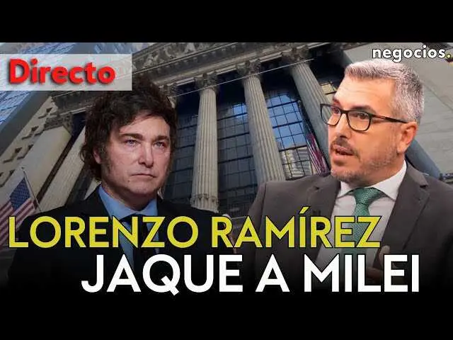 Captura del vídeo en Negocios TV donde Lorenzo Ramírez analiza temas geopolíticos y económicos actuales.<br>                        <br>                        <br>                        <br>                      