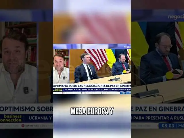 Thumbnail oficial del vídeo en YouTube donde se aborda la situación del acuerdo de paz en Ucrania.<br>                        <br>                        <br>                        <br>                      