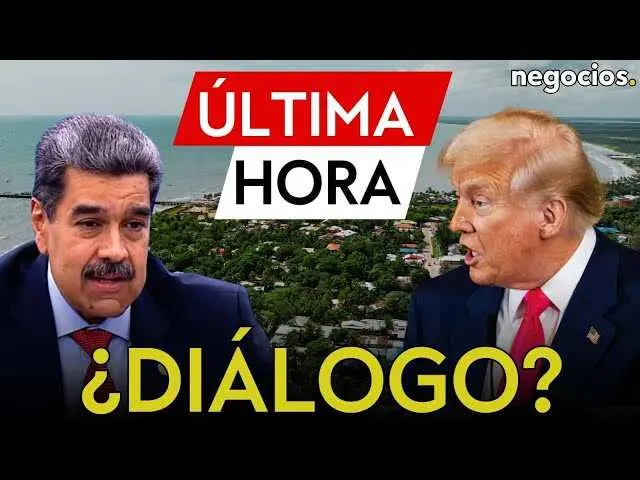 Imagen de vista previa del vídeo donde se anuncia el posible diálogo entre Donald Trump y Nicolás Maduro.<br>                        <br>                        <br>                        <br>                      