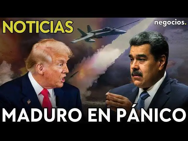 Miniatura del vídeo de Negocios TV que muestra un montaje con líderes mundiales: Nicolás Maduro, Donald Trump y Vladimir Putin, sobre un fondo que sugiere tensión geopolítica.<br>                        <br>                        <br>                        <br>                      