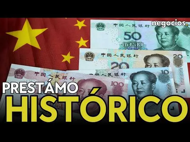 Gráfico ilustrativo con bandera china y cifras destacadas sobre préstamos financieros globales.<br>                        <br>                        <br>                        <br>                      