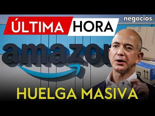Protesta global contra Amazon durante el Black Friday, con manifestantes levantando pancartas y mostrando descontento en diversas ciudades del mundo.<br>                        <br>                        <br>                        <br>                      