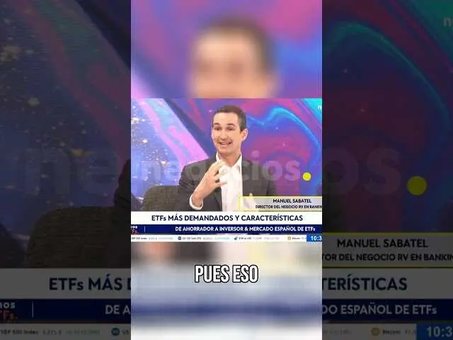 Miniatura del vídeo de Negocios TV sobre la popularidad creciente de los ETFs, mostrando gráficos financieros y elementos relacionados con la inversión.<br>                        <br>                        <br>                        <br>                      