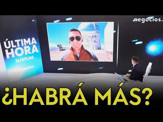 Imagen en primer plano del cometa interestelar 3I/ATLAS capturado desde el Observatorio Cerro Tololo.<br>                        <br>                        <br>                        <br>                      