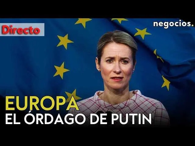 Imagen del vídeo que muestra el logo de Negocios TV con detalles del acto sobre Europa y la tensión geopolítica en torno a Rusia y Ucrania.<br>                        <br>                        <br>                        <br>                      