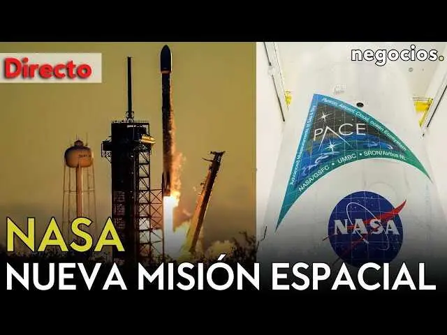 La cápsula Soyuz MS-28 en lanzamiento hacia la Estación Espacial Internacional, imagen tomada justo después del despegue.<br>                        <br>                        <br>                        <br>                      