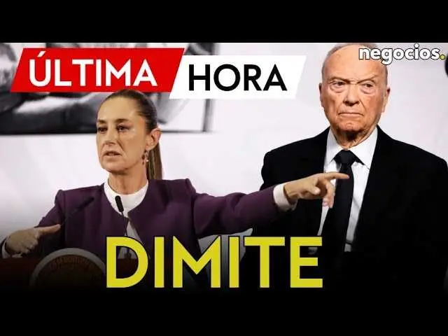 Alejandro Gertz Manero en una conferencia de prensa, momentos antes de anunciar su dimisión como Fiscal General de México.<br>                        <br>                        <br>                        <br>                      