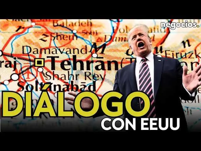 Imagen fija del vídeo que muestra el skyline de Teherán con la bandera iraní ondeando, simbolizando la coyuntura crítica que atraviesa el país.<br>                        <br>                        <br>                        <br>                      