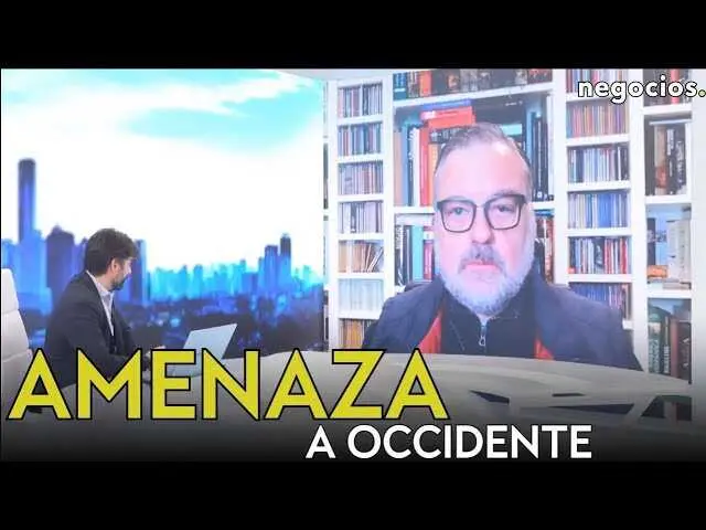 Captura de pantalla del vídeo de Negocios TV con Gustavo de Arístegui hablando sobre los riesgos que representa Venezuela.<br>                        <br>                        <br>                        <br>                      