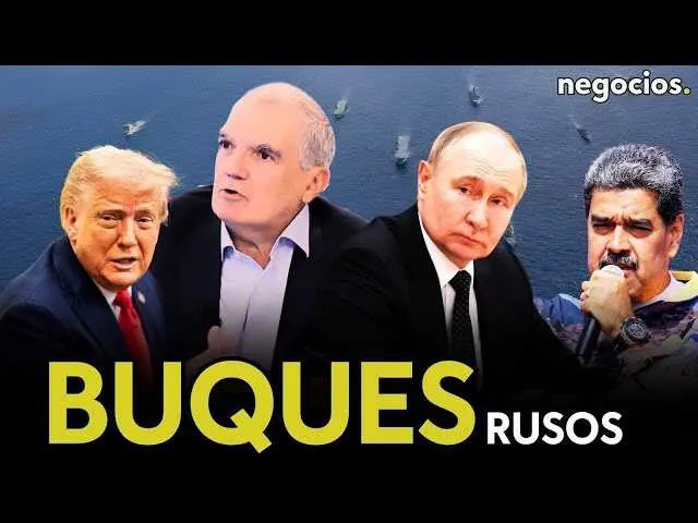 Buques de guerra rusos en aguas venezolanas, reflejo de la creciente tensión geopolítica entre Rusia y Estados Unidos.<br>                        <br>                        <br>                        <br>                      