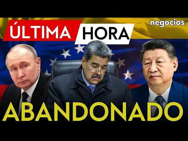 Imagen que muestra el mapa geopolítico con Venezuela al centro y los principales aliados internacionales alejándose en el contexto de tensiones con Estados Unidos.<br>                        <br>                        <br>                        <br>                      