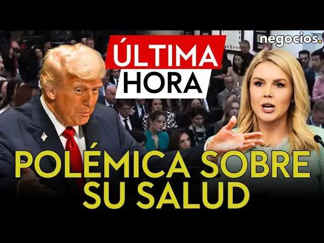 Karoline Leavitt durante la conferencia de prensa en la Casa Blanca, diciembre 2025<br>                        <br>                        <br>                        <br>                      
