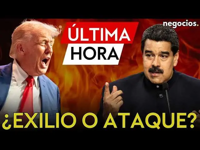 Trump y Maduro en el contexto de la crisis política venezolana y la amenaza de intervención estadounidense.<br>                        <br>                        <br>                        <br>                      