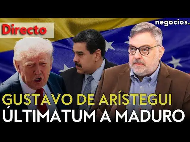 Captura del vídeo de Negocios TV donde Gustavo de Arístegui analiza la situación geopolítica entre Venezuela, Ucrania y Turquía.<br>                        <br>                        <br>                        <br>                      