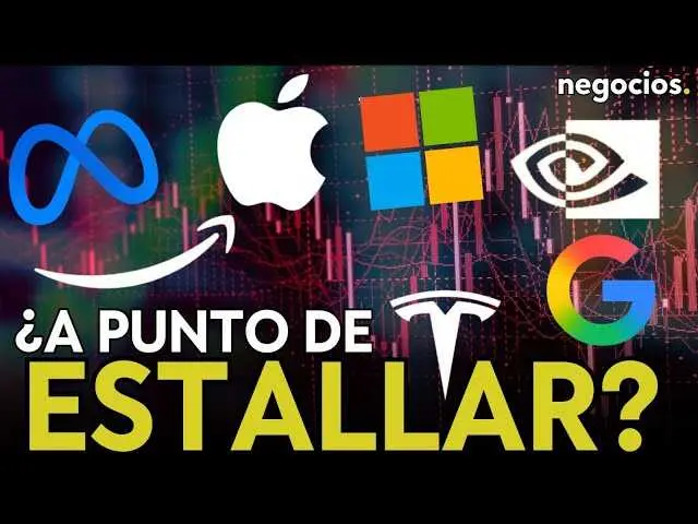 Gráfico ilustrativo de tendencias y alertas sobre burbujas financieras en el contexto de IA y criptomonedas<br>                        <br>                        <br>                        <br>                      