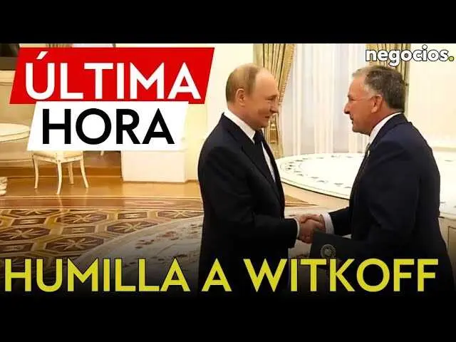 Fotografía oficial del Kremlin durante la visita de delegados estadounidenses, destacando la tensión entre Rusia y EE.UU.<br>                        <br>                        <br>                        <br>                      