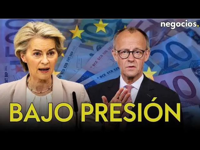 Imagen de portada del video que muestra un mapa de Europa con banderas de Alemania y Rusia simbolizando la tensión geopolítica actual.<br>                        <br>                        <br>                        <br>                      