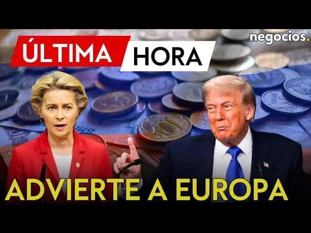 Captura del vídeo de Negocios TV que muestra la discusión sobre activos rusos congelados y sus implicaciones económicas para Ucrania y Europa<br>                        <br>                        <br>                        <br>                      