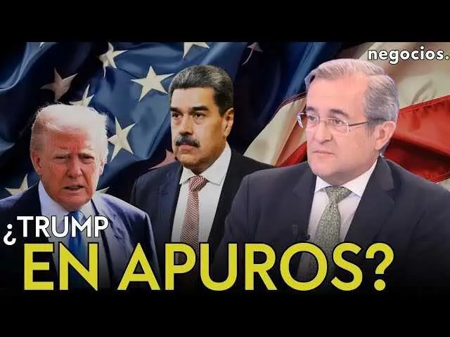 Fotografía del analista Miguel Ángel Temprano durante su entrevista en Negocios TV, junto a gráficos sobre Rusia y Ucrania.<br>                        <br>                        <br>                        <br>                      