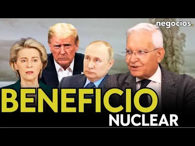 Eduardo Olier durante su entrevista en Negocios TV hablando sobre la geopolítica entre Rusia, Europa y Estados Unidos.<br>                        <br>                        <br>                        <br>                      