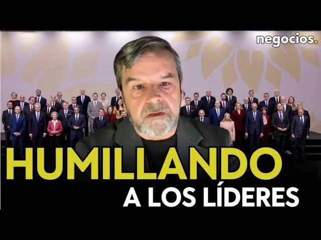 Captura del vídeo de Negocios TV que muestra al experto Luis Rodrigo De Castro en un debate sobre la política de EE.UU. hacia Venezuela.<br>                        <br>                        <br>                        <br>                      