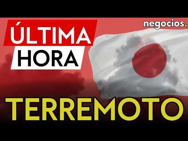 Imagen ilustrativa del terremoto en la costa noreste de Japón con datos de la Agencia Meteorológica<br>                        <br>                        <br>                        <br>                      